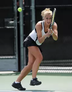 Sarah Cantlay was done first in both singles in doubles, scoring a pair of victories.