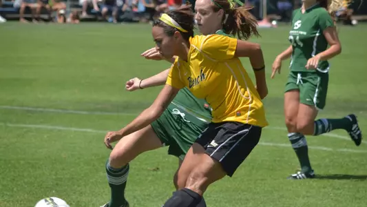 Junior Nadia Link had a goal and an assist in the 49ers' 3-2 loss at Milwaukee.