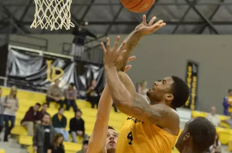 Eugene Phelps - Long Beach State vs. UC Davis.  Jan. 12, 2012 (Photo by Steven Georges/LBSU)