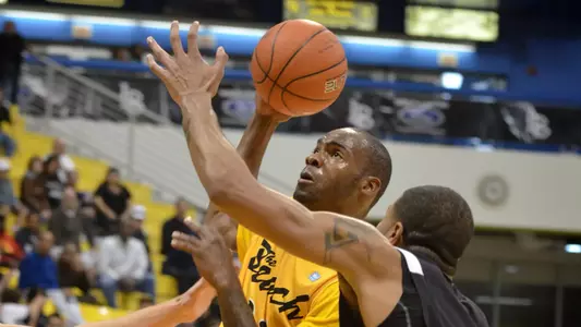 Larry Anderson - Long Beach State vs. Pacific.  Jan. 14, 2012  (Photo by Steven Georges/LBSU)