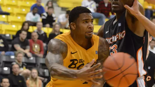 Eugene Phelps - Long Beach State vs. Pacific.  Jan. 14, 2012  (Photo by Steven Georges/LBSU)