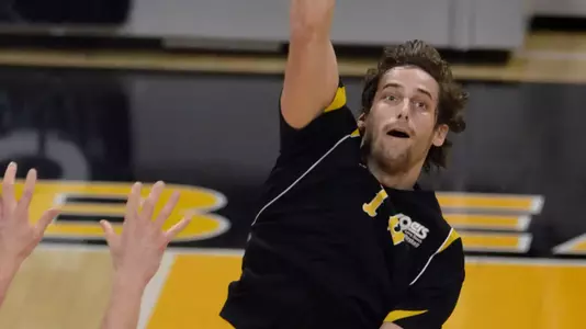 Senior Brad Hemmerling had seven kills and seven digs in a 3-0 win over Princeton on Tuesday.