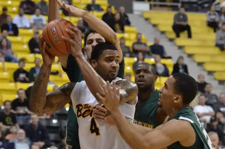 Eugene Phelps - Long Beach State vs. Cal Poly.  Jan. 5, 2012 (Photo by Steven Georges/LBSU)