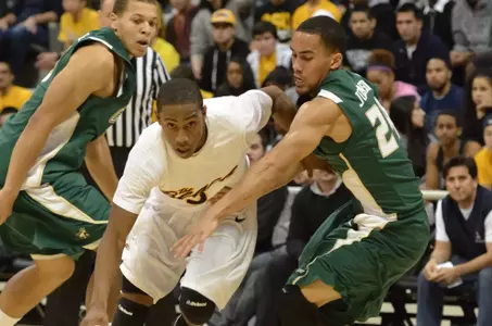 Mike Caffey - Long Beach State vs. Cal Poly.  Jan. 5, 2012 (Photo by Steven Georges/LBSU)
