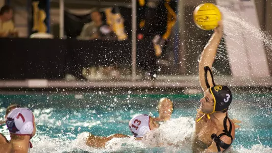 Spencer White in the non-conference match against Loyola Marymount at the 49er Campus Pool, Long Beach, Calif., Thursday, Oct. 18, 2012.