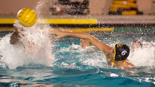 Devin Mefford in the non-conference match against Loyola Marymount at the 49er Campus Pool, Long Beach, Calif., Thursday, Oct. 18, 2012.