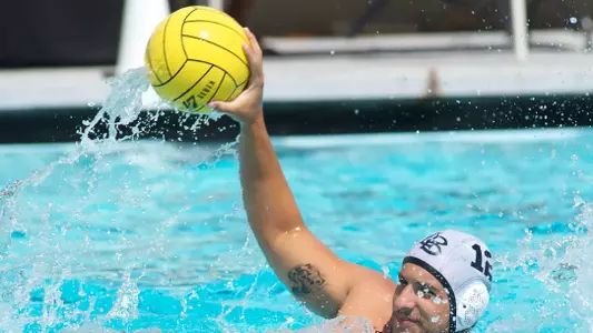 Dimitrios Lappas in the Annual Alumni Water Polo match at the 49er Campus pool, Sat. Sept., 22, 2012. 12