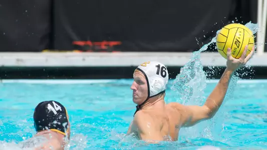 Derek Anderson in the Annual Alumni Water Polo match at the 49er Campus pool, Sat. Sept., 22, 2012. 16