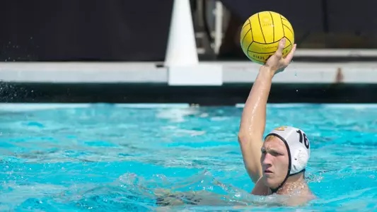 Derek Anderson in the Annual Alumni Water Polo match at the 49er Campus pool, Sat. Sept., 22, 2012.  16