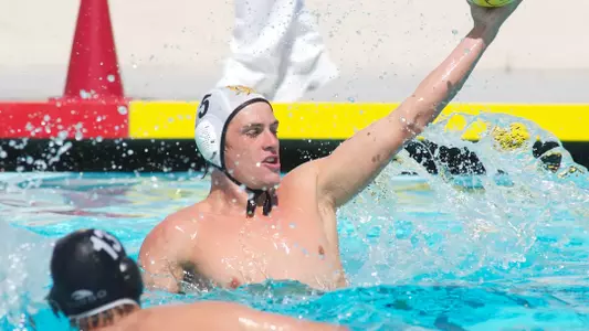 Patrick Goodenough in the Annual Alumni Water Polo match at the 49er Campus pool, Sat. Sept., 22, 2012. 5