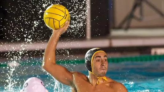 Nick Rascon in the MPSF Conference opener  against USC at the 49er Campus Pool, Long Beach, Calif., Friday, Oct. 19, 2012.