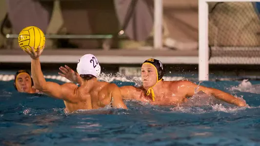 Dan Matulis in the MPSF Conference opener against USC at the 49er Campus Pool, Long Beach, Calif., Friday, Oct. 19, 2012.