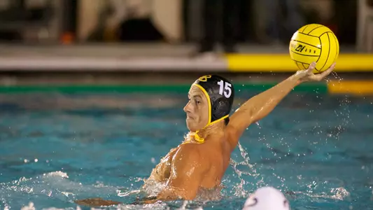 Carter Taylor in the MPSF Conference opener against USC at the 49er Campus Pool, Long Beach, Calif., Friday, Oct. 19, 2012.