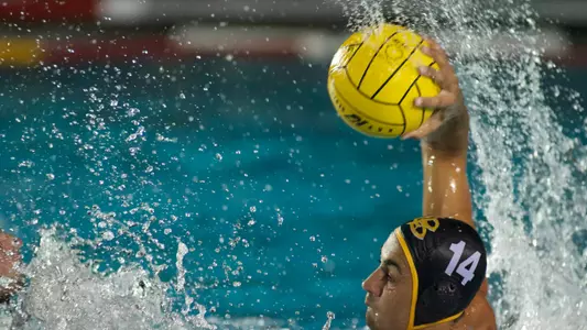 Nick Rascon in the MPSF Conference opener against USC at the 49er Campus Pool, Long Beach, Calif., Friday, Oct. 19, 2012.