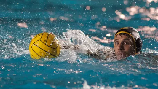 Spencer White in the MPSF Conference opener against USC at the 49er Campus Pool, Long Beach, Calif., Friday, Oct. 19, 2012.