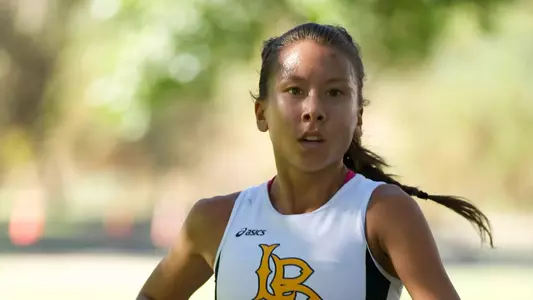Senior Michelle Thompson and the 49ers are set to compete at the Big West Conference Championships in Riverside. (Photo by John Fajardo/LBSU)