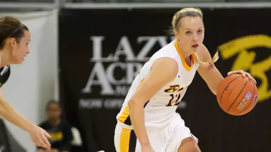 Sigrid Skorpen in the game against Iona at the Walter Pyramid on Sun., Nov. 11, 2012.