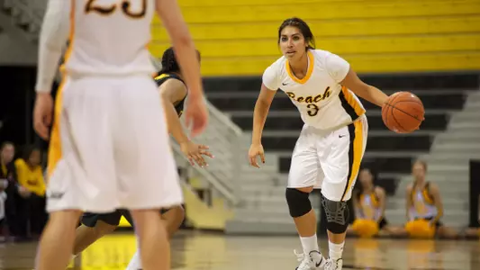 Alex Sanchez in the game against Iona at the Walter Pyramid on Sun., Nov. 11, 2012.