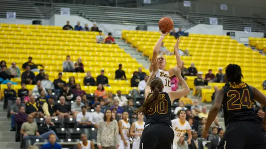 Ella Clark in the game against Iona at the Walter Pyramid on Sun., Nov. 11, 2012.