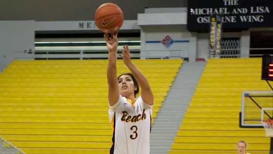 Alex Sanchez in the game against Iona at the Walter Pyramid on Sun., Nov. 11, 2012.