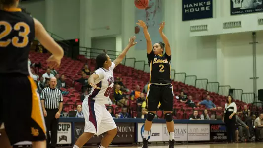 Sophomore Bianka Balthazar scored a team-high 14 points in a 58-52 loss at Loyola Marymount.