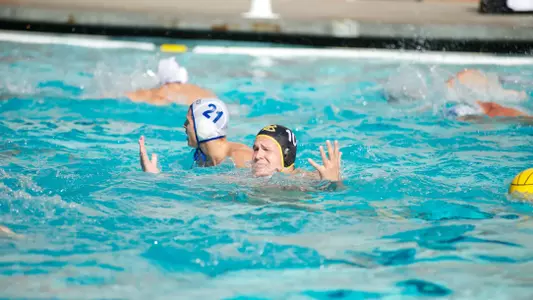 Dan Matulis in the MPSF Men's Water Polo Tournament match against Santa Barbara at McDonalds Swim Stadium on the campus of USC, Sat., Nov. 24, 2012.