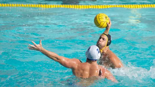 Brian Schiefer in the MPSF Men's Water Polo Tournament match against Santa Barbara at McDonalds Swim Stadium on the campus of USC, Sat., Nov. 24, 2012.