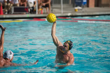 Spence White tied a team-high three goals in the 14-12 victory over Pacific for fifth-place at the MPSF Tournament.