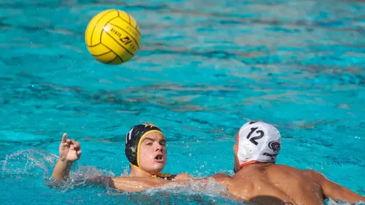Milos Vrzic in the MPSF Men's Water Polo Tournament match against Pacific at McDonalds Swim Stadium on the campus of USC, Sun., Nov. 25, 2012.