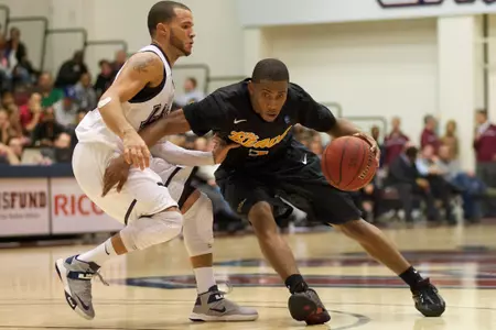 Mike Caffey in the Men's basketball game against Loyola Marymount at Gersten Pavilion, Los Angeles, Calif., Thu., Nov. 29, 2012.