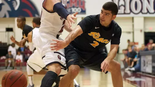 Peter Pappageorge in the Men's basketball game against Loyola Marymount at Gersten Pavilion, Los Angeles, Calif., Thu., Nov. 29, 2012.