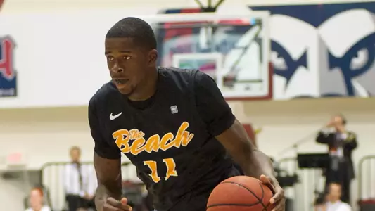 James Ennis in the Men's basketball game against Loyola Marymount at Gersten Pavilion, Los Angeles, Calif., Thu., Nov. 29, 2012.