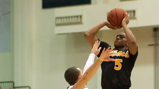 Mike Caffey in the Men's basketball game against Loyola Marymount at Gersten Pavilion, Los Angeles, Calif., Thu., Nov. 29, 2012.