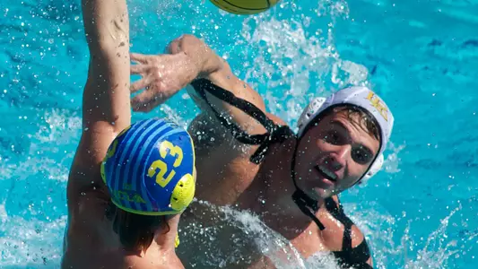 Spencer White in the MPSF conference match against UCLA Saturday November 3, 2012, at the Spieker Aquatics Center in Los Angeles, Calif.