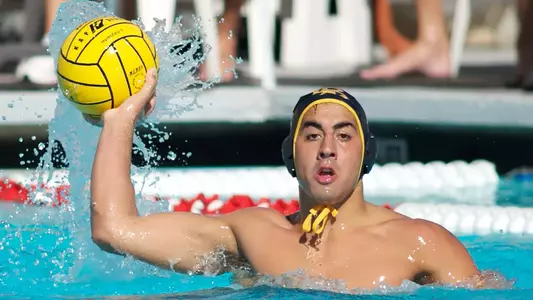 Nick Rascon in the Men's MPSF Conference Water Polo match against Pacific at the 49er Campus Pool, Long Beach, Calif., Sun., Nov. 4, 2012.