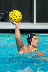 Sophomore Milos Vrzic looks to continue with the hot hand as the 49ers host a pair of matches at home vs. Pepperdine and UCI.