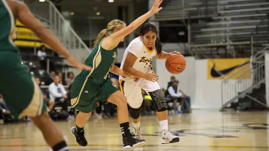 Alex Sanchez in the season opener against Sacramento State at the Walter Pyramid, Fri., Nov. 9, 2012.