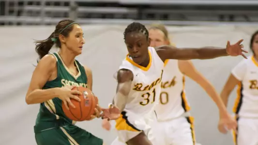Chantel Dooley in the season opener against Sacramento State at the Walter Pyramid, Fri., Nov. 9, 2012.