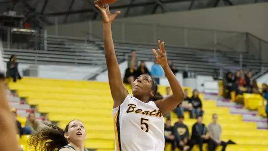 Jade Wilson in the season opener against Sacramento State at the Walter Pyramid, Fri., Nov. 9, 2012.