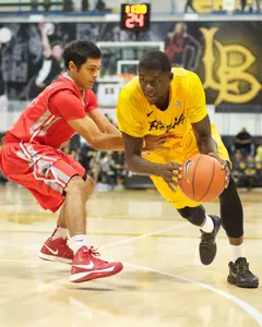 James Ennis in the non-conference match against BYU-Hawaii at the Walter Pyramid, Long Beach, Calif., Sat., Dec. 15, 2012.
