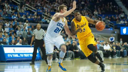 Dan Jennings in the non-conference match against UCLA at Pauley Pavilion, Los Angeles, Calif., Tues., Dec. 18, 2012.