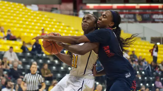 Chantel Dooley in the Women's basketball game against Arizona at the Walter Pyramid, Long Beach, Calif., Sun., Dec. 2, 2012.