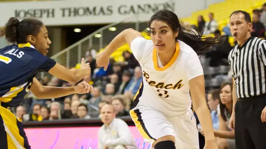 Alex Sanchez in the Beach Classic game against Canisius at the Walter Pyramid, Long Beach, Calif., Thu., Dec. 20, 2012.