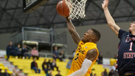 Kris Gulley in the non-conference match against Fresno State at the Walter Pyramid, Long Beach, Calif., Mon., Dec. 3, 2012.