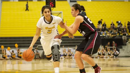 Alex Sanchez in the non-conference match against Santa Clara at the Walter Pyramid, Long Beach, Calif., Sun., Dec. 9, 2012.