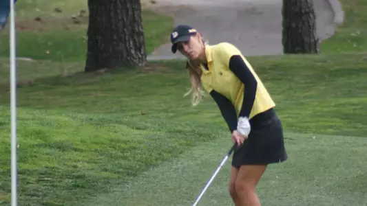 Senior Monica Villarreal was the top player for the 49ers in the opening round of the Folino Invitational on Sunday.