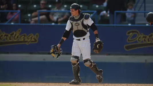 Senior Kellen Hoime drove in the winning run for Long Beach State on Sunday.