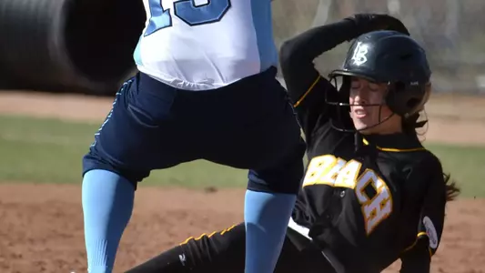 2/29/12 - Emily Gregorio (12) of the Long Beach State Softball team.
Photo by Steven Georges/LBSU
www.StevenGeorges.com
