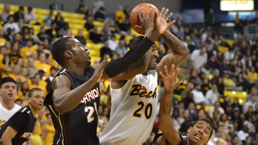 2/4/12 - T.J. Robinson.  (Photo by Steven Georges/LBSU)