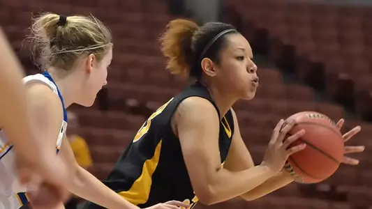 3/10/12 - Tipesa Moorer (33) of the Long Beach State Women's Basketball team during the Big West Tournament Championship against UCSB Saturday at the Honda Center.
Photo by Steven Georges/LBSU
LBSU Photo Archive - www.StevenGeorges.com/LBSU